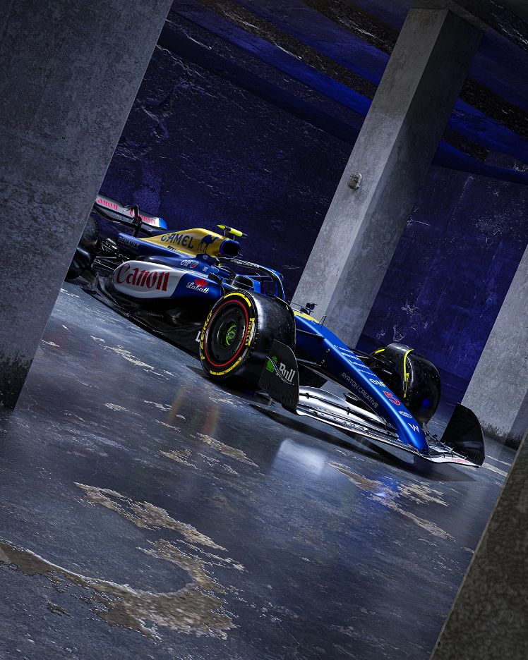Camel Williams — Nigel Mansell Tribute, motorsport · heritage livery · cgi by Ayrton Creative, view 6