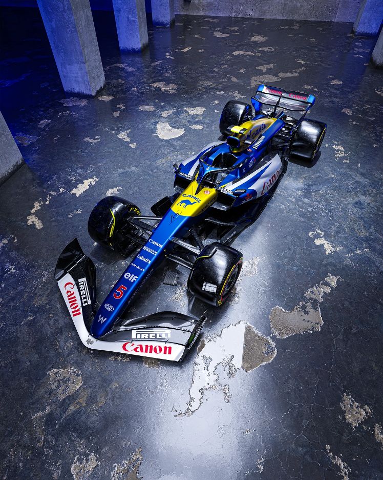 Camel Williams — Nigel Mansell Tribute, motorsport · heritage livery · cgi by Ayrton Creative, view 7
