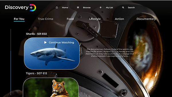 Discovery+ Rebrand, identity concept · digital system by Ayrton Creative, view 25