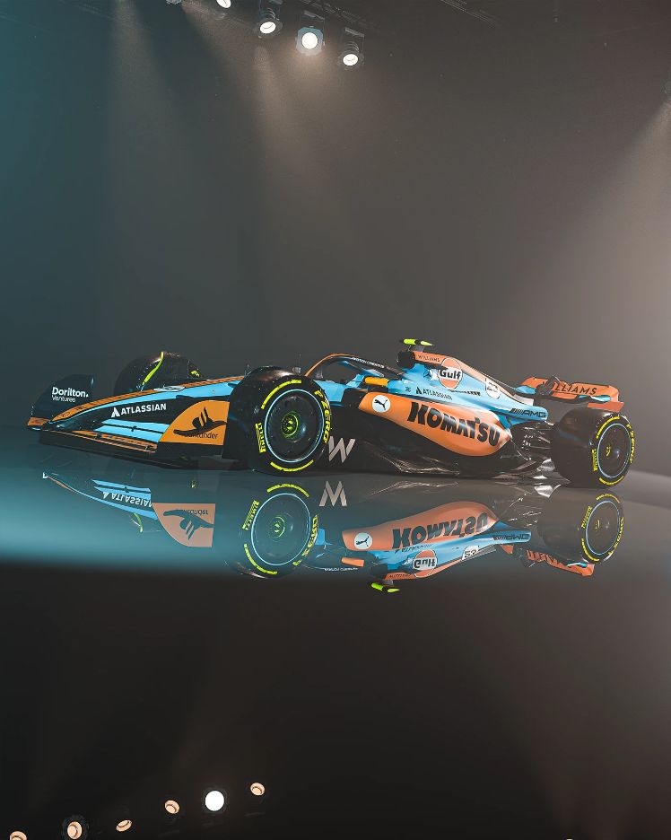 Gulf Williams F1 Concept, motorsport · livery concept · 3d by Ayrton Creative, view 7