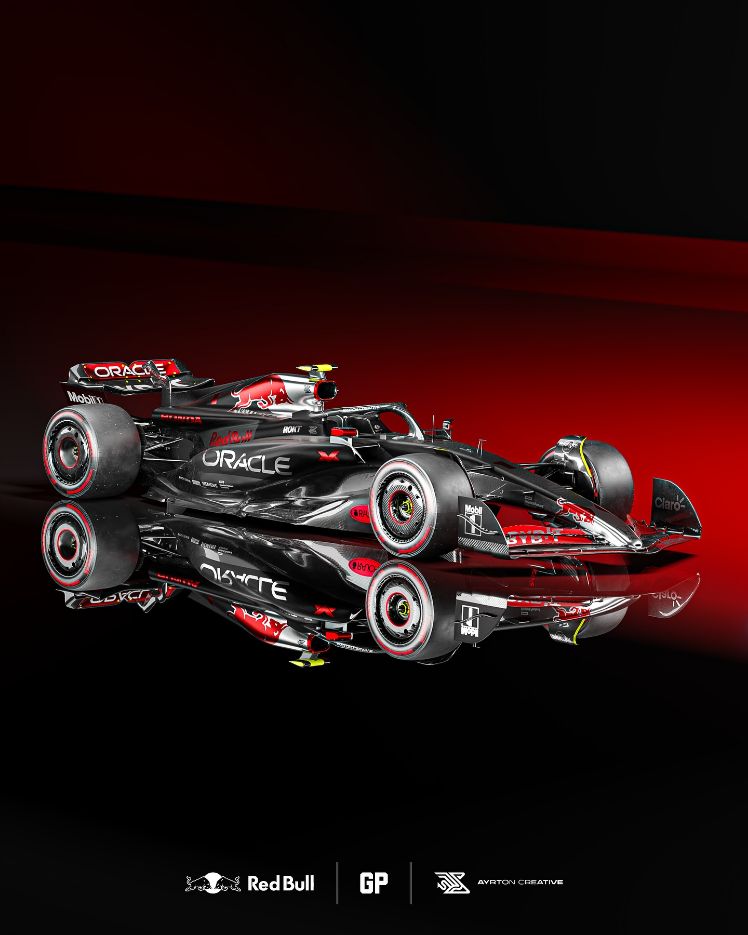 Oracle Red Bull RB21 2025 Livery, motorsport · livery concept · 3d by Ayrton Creative, view 8